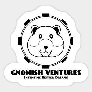 Gnomish Ventures Sticker
